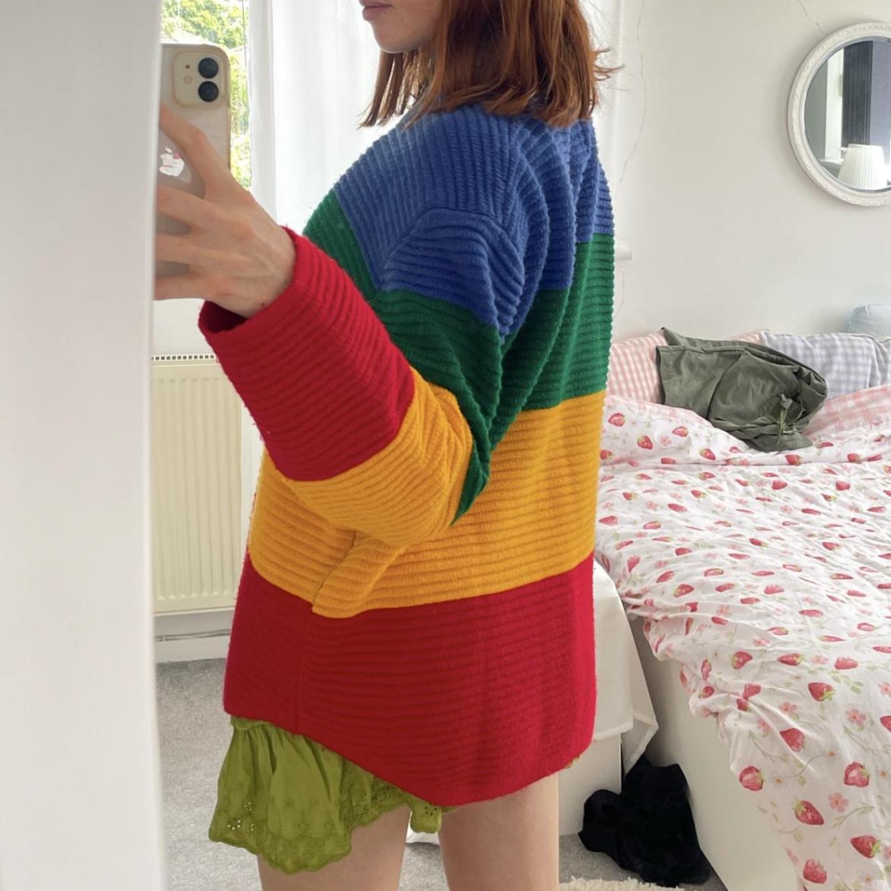 UNIF rainbow jumper ️🌈🧡 - will miss this sm -shown... - Depop