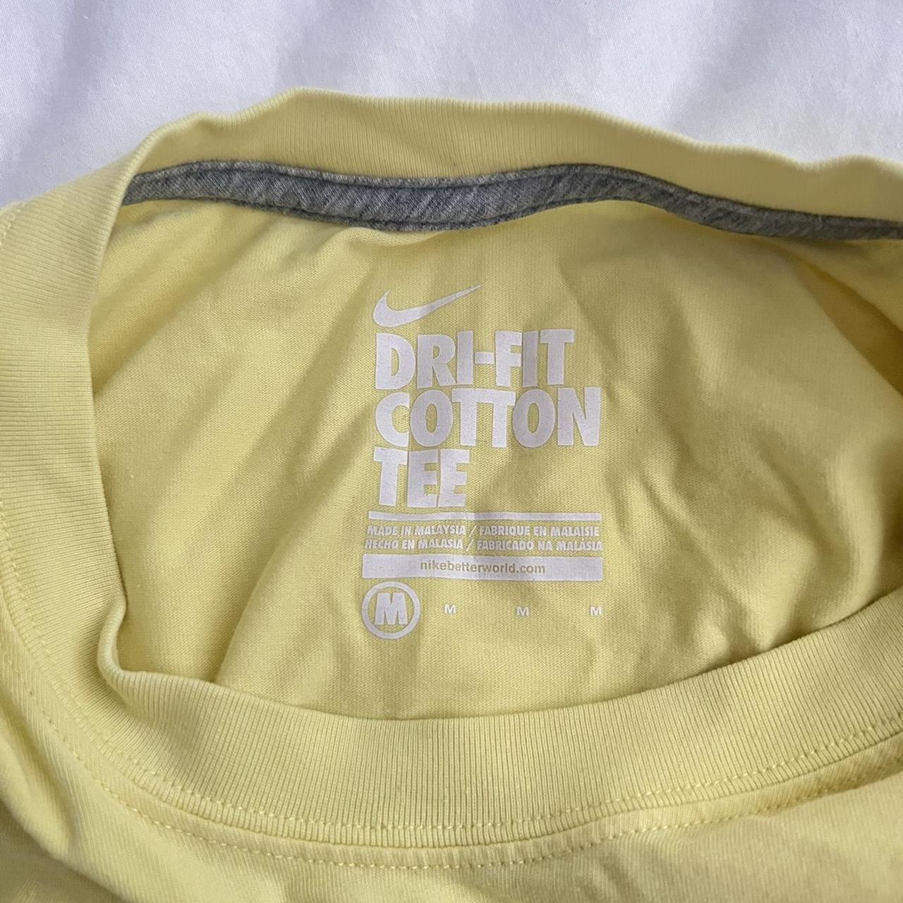 womens yellow nike shirt