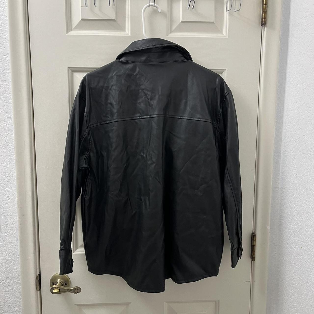 faux leather wild fable jacket (not sold on target... - Depop