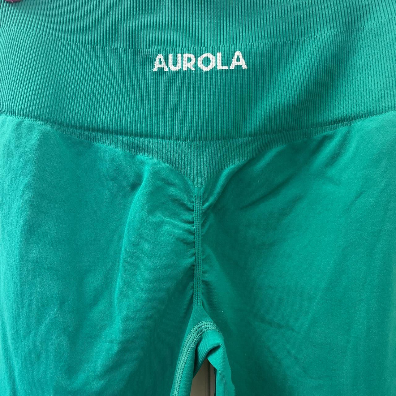 aurola golf green leggings retail: $35.99 size: - Depop