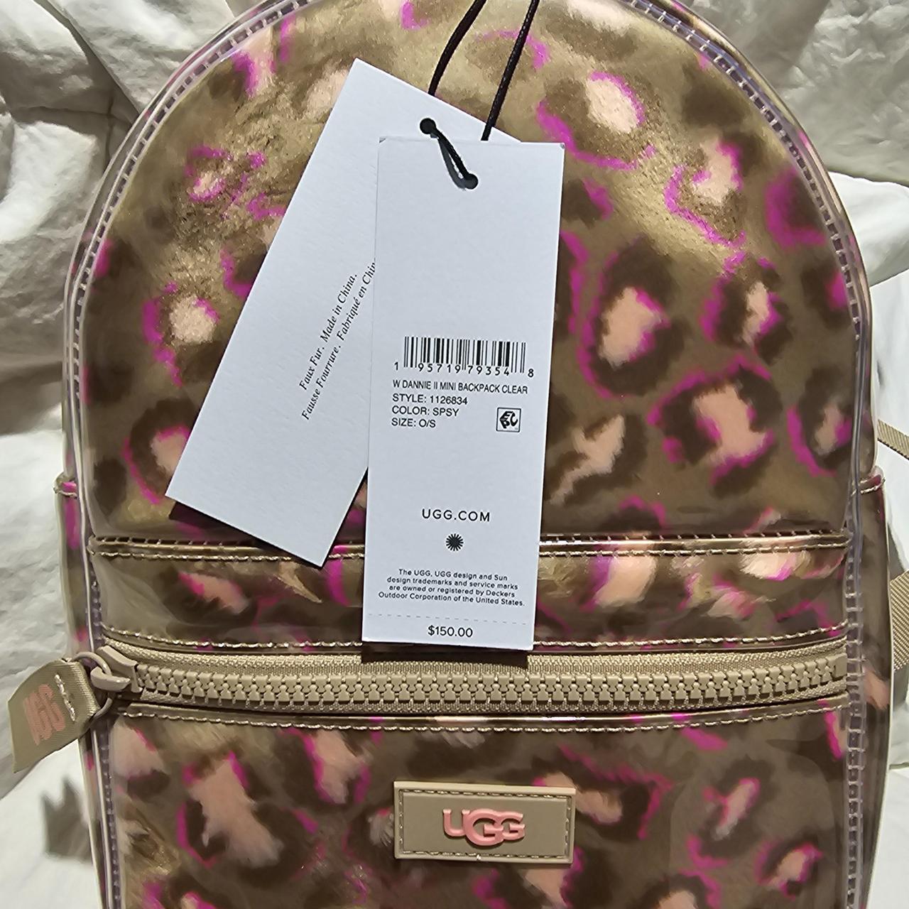 Ugg mini backpack store leopard print