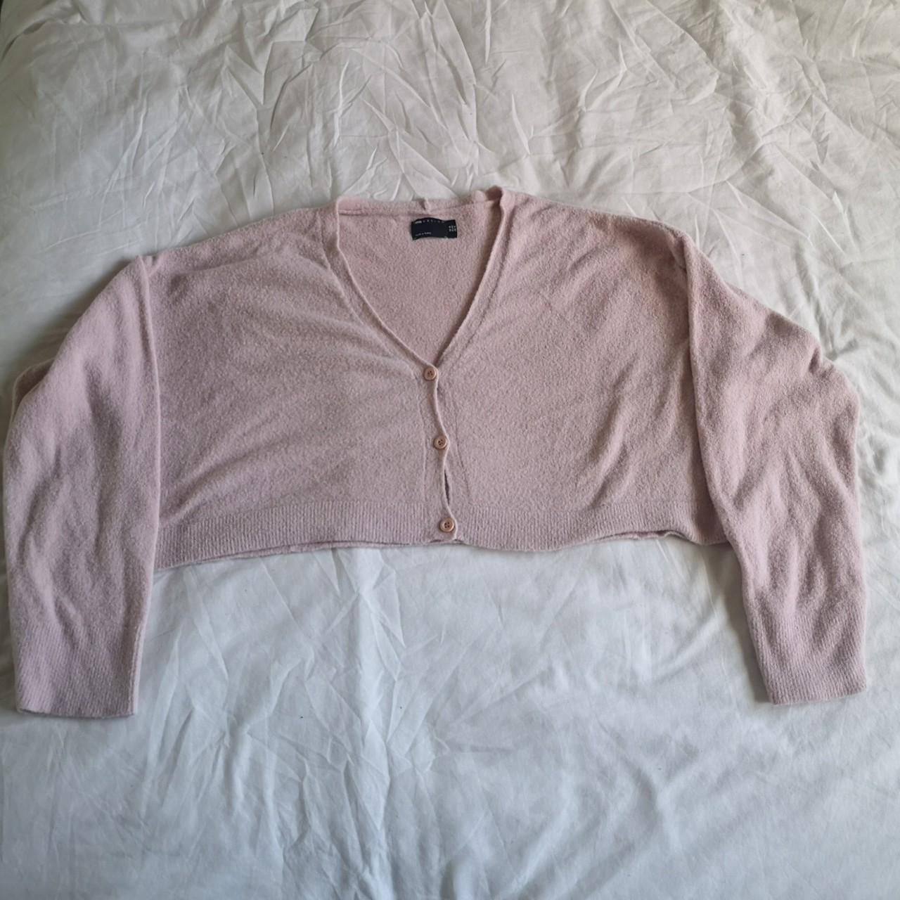 ASOS Women's Pink Cardigan Depop