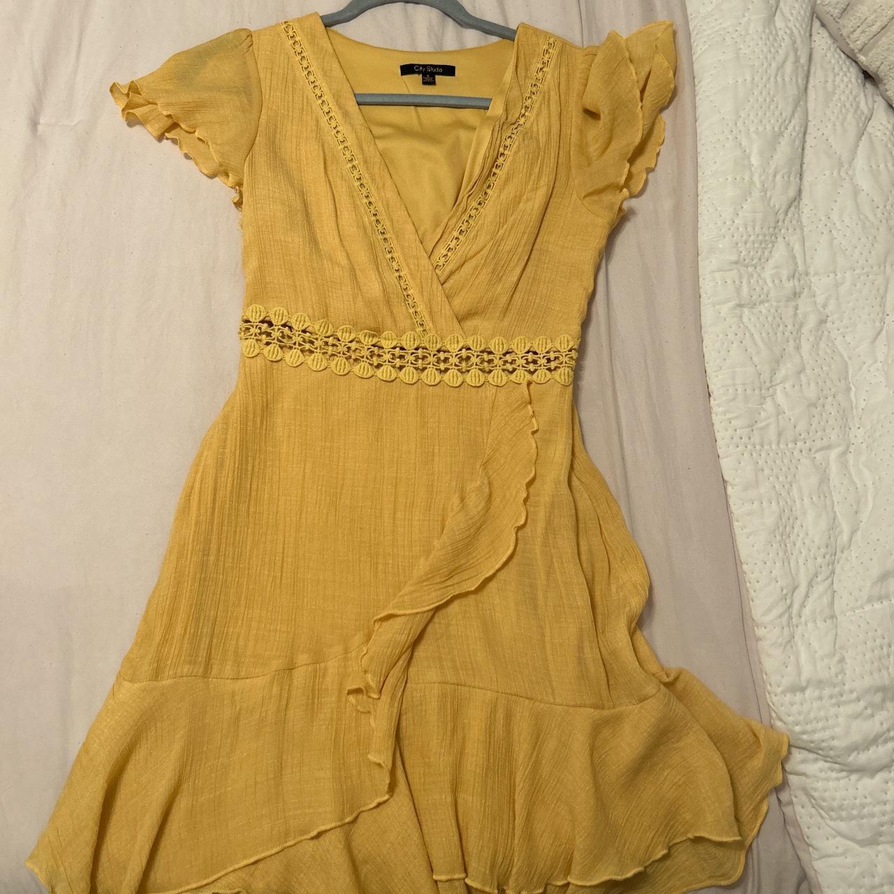 Very mustard outlet dress