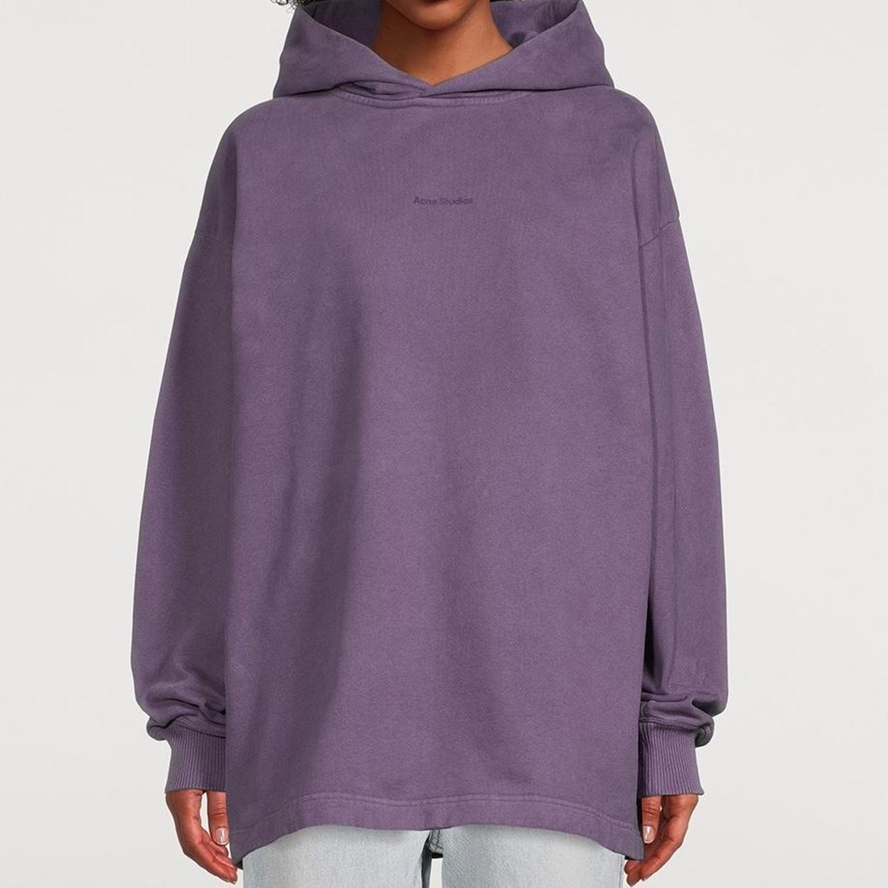 Acne Studios Women's Purple Hoodie | Depop