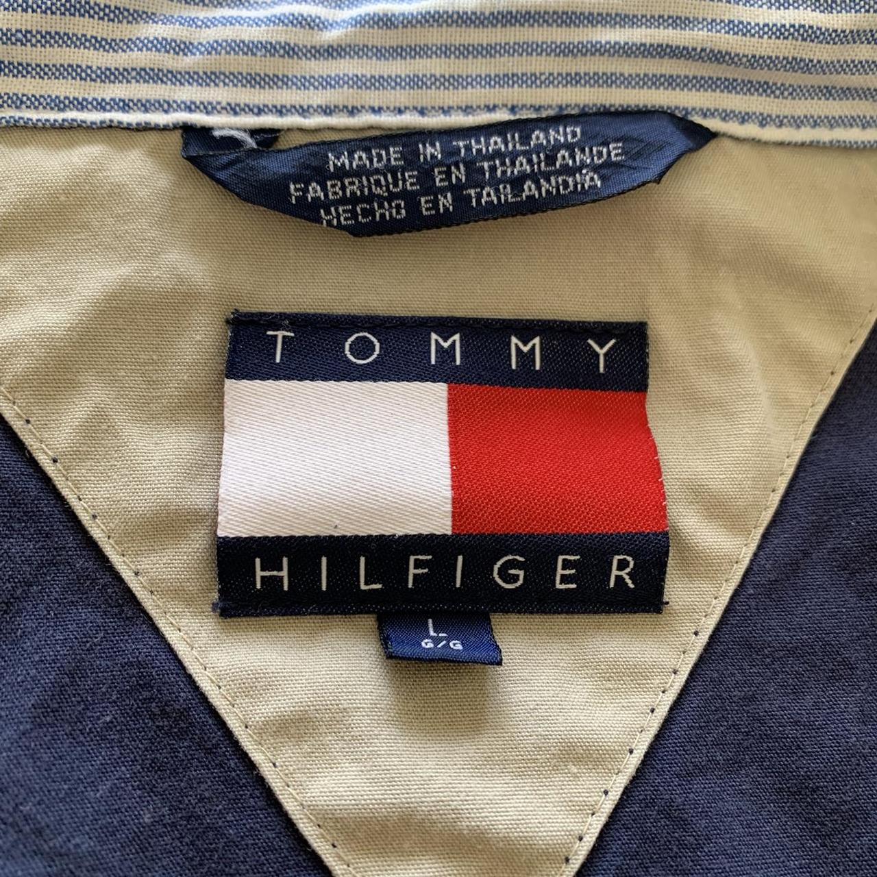 tommy hilfiger windbreaker jacket ⚜️ size: men’s... - Depop