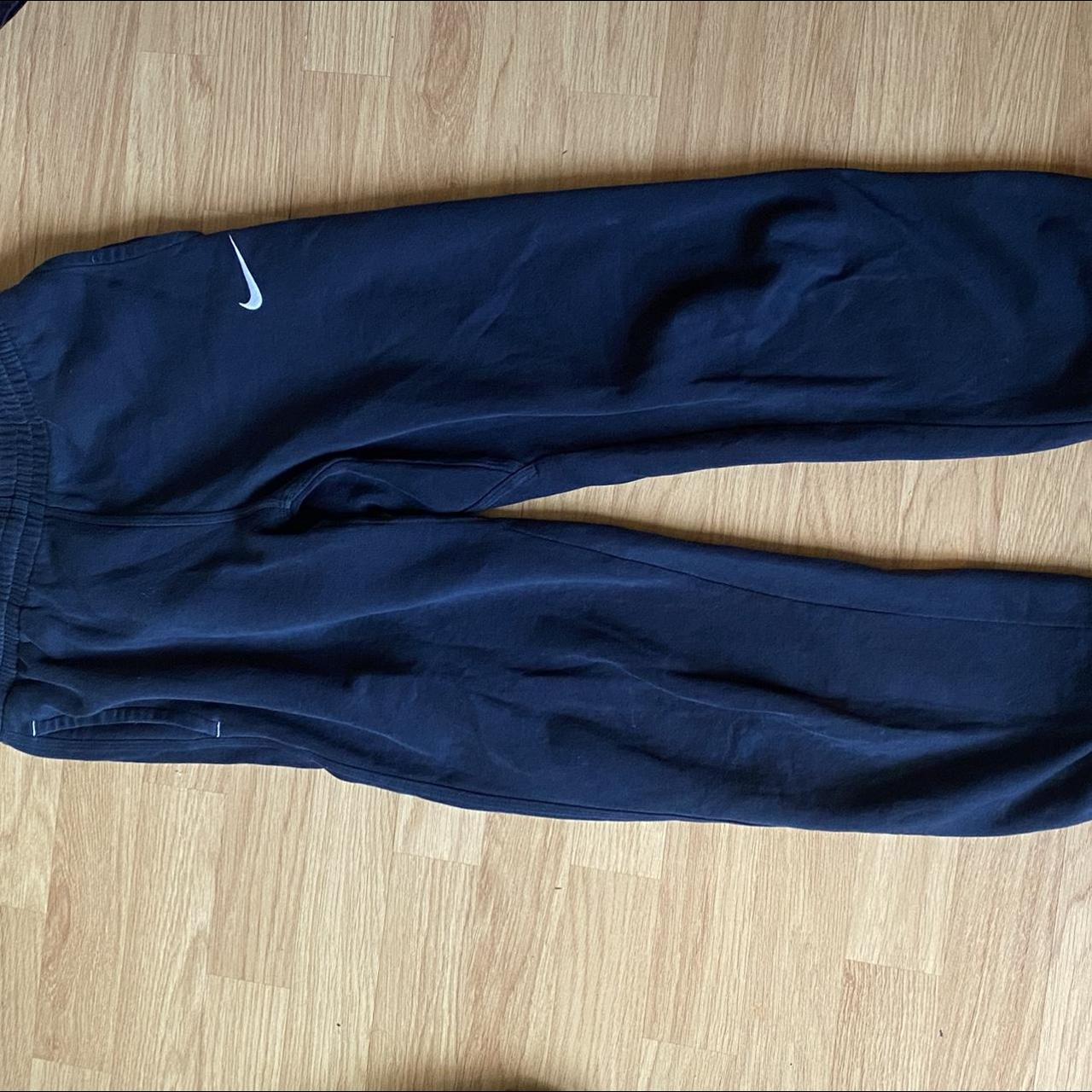 black nike joggers, super comfy and look great with... Depop