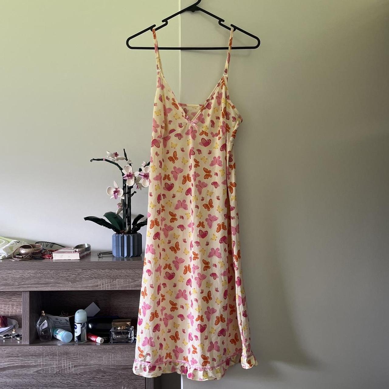 🎀 gorgeous little butterfly slip dress with the... - Depop