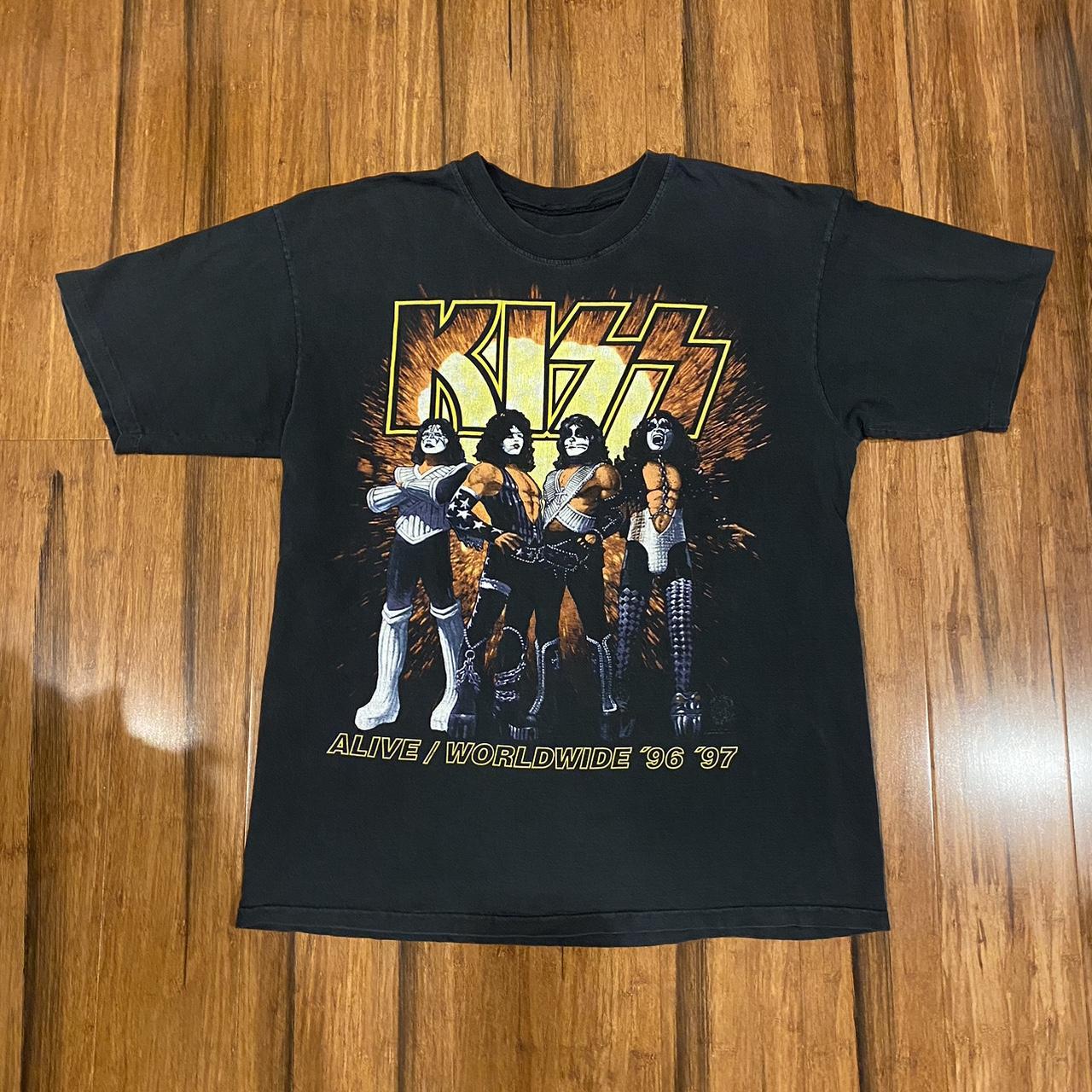 喜ばれる誕生日プレゼント KISS 90s 1996 tour vintage tee | ftp ...