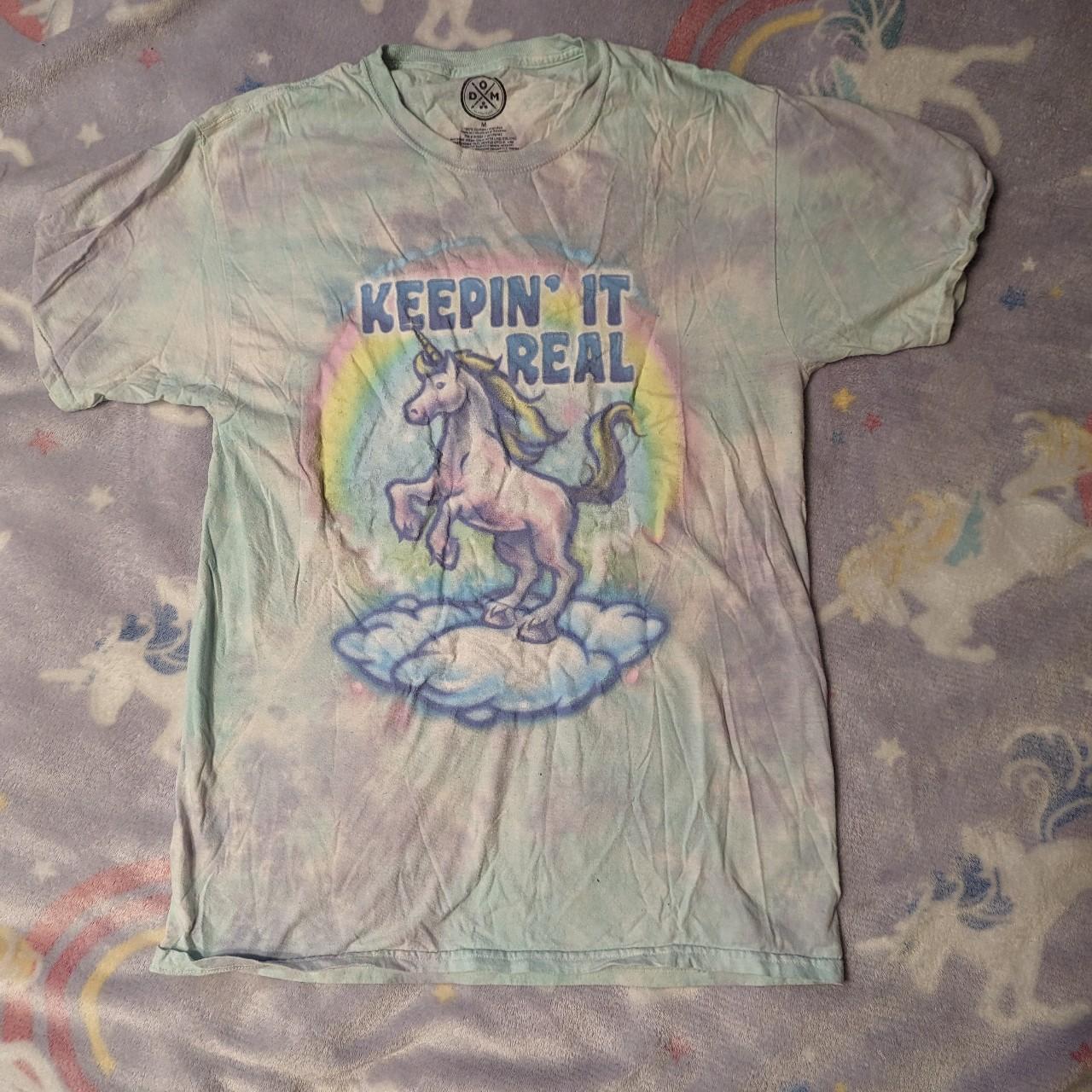 keepin it real unicorn shirt