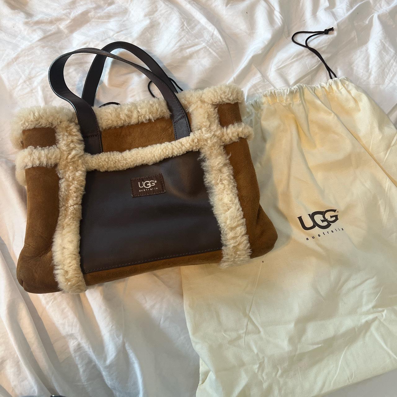 Ugg bag best sale with fur