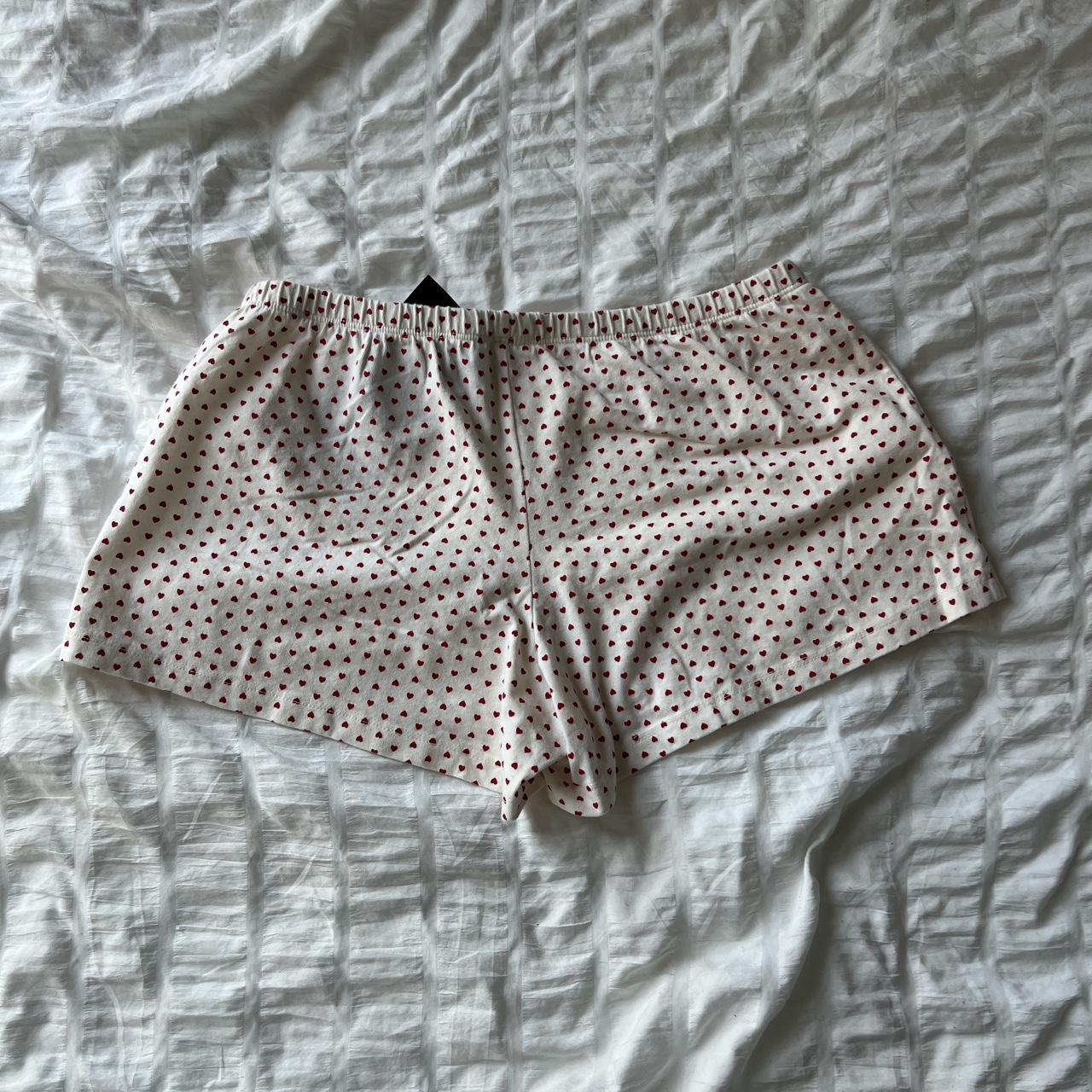 Brandy Melville heart shorts !! NWT!! Depop