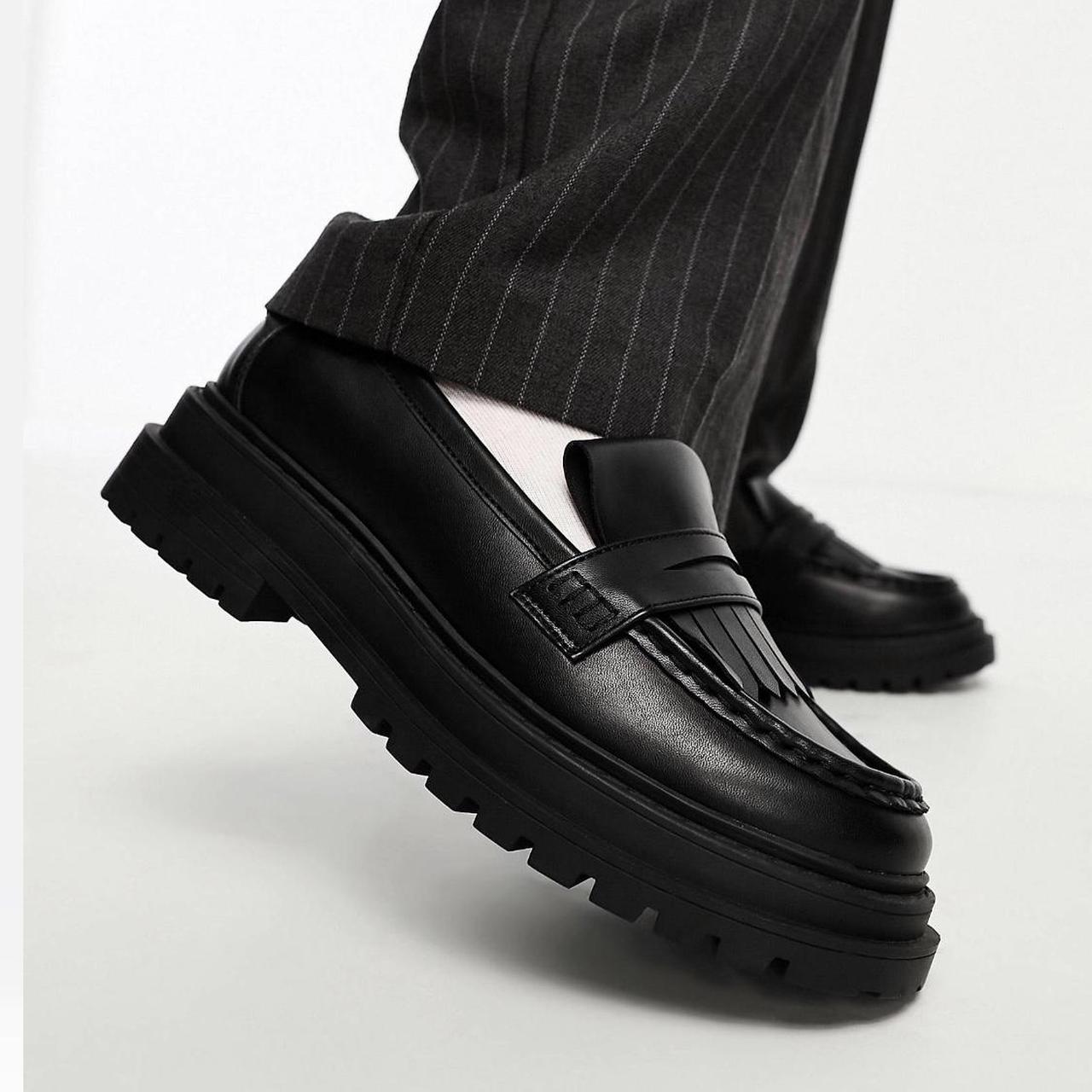 ASOS design majesty chunky fringe loafers, Brand