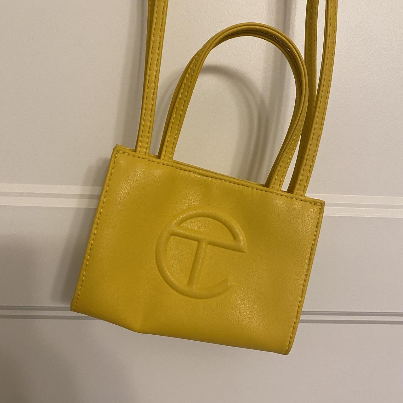 Telfar Women's Yellow Bag Depop