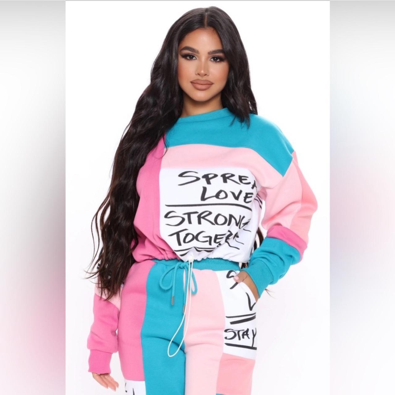 Written with love Fashion Nova sweatshirt Depop