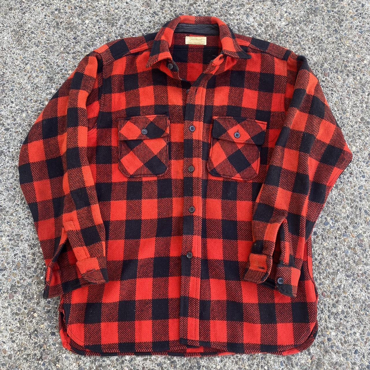 Vintage 60s/70s Powerhouse flannel Beautiful true... - Depop