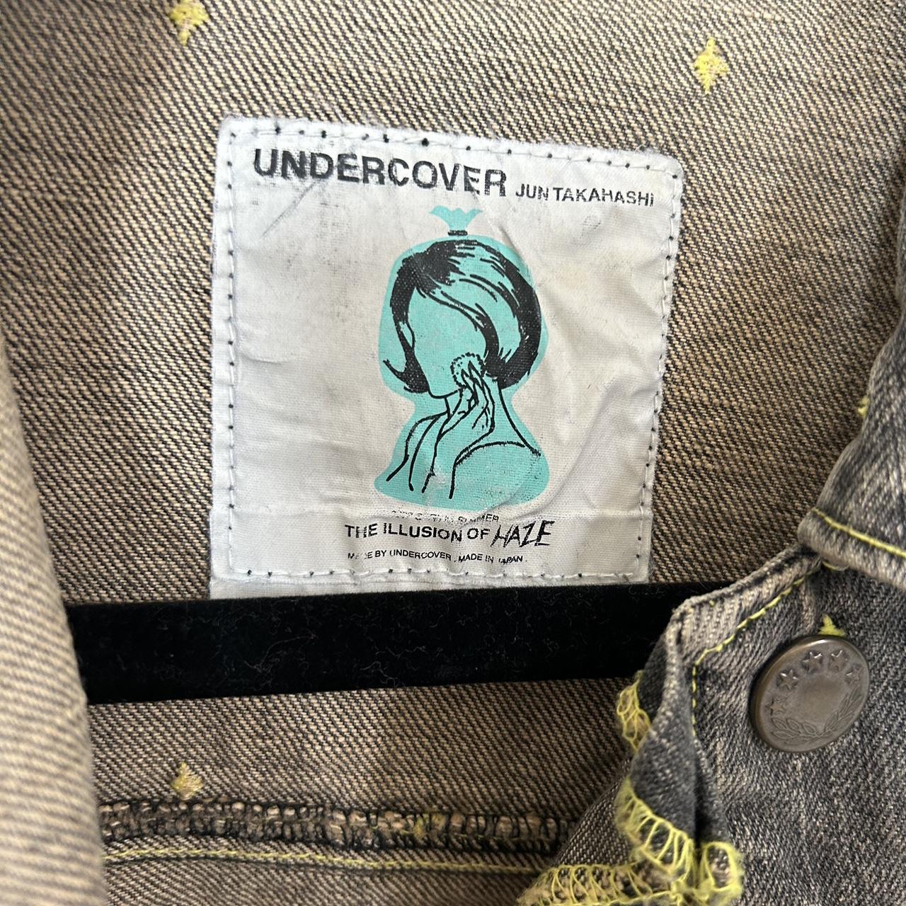 Undercover SS02 illusion of haze diamond embroidered | Depop