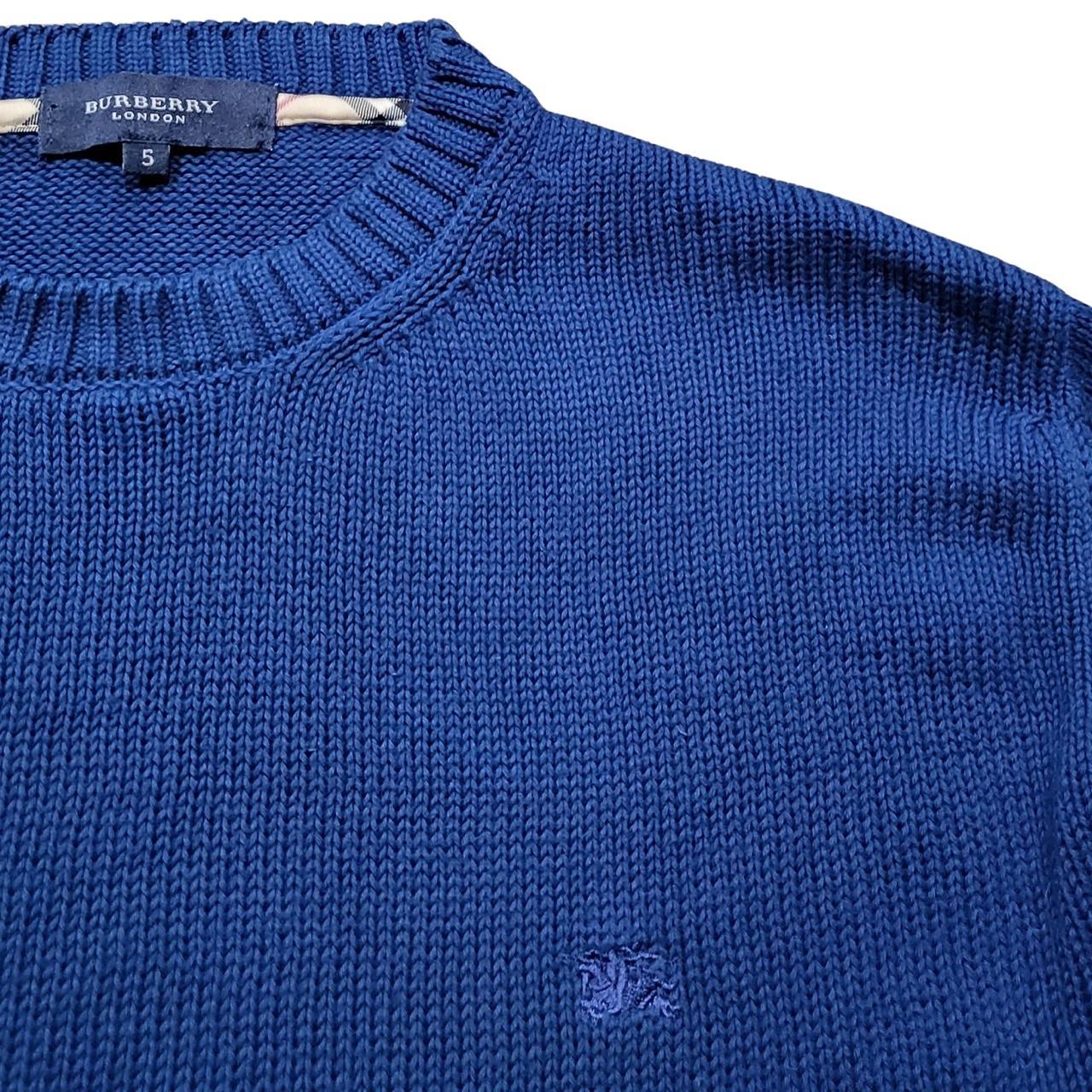 Burberry clearance blue jumper