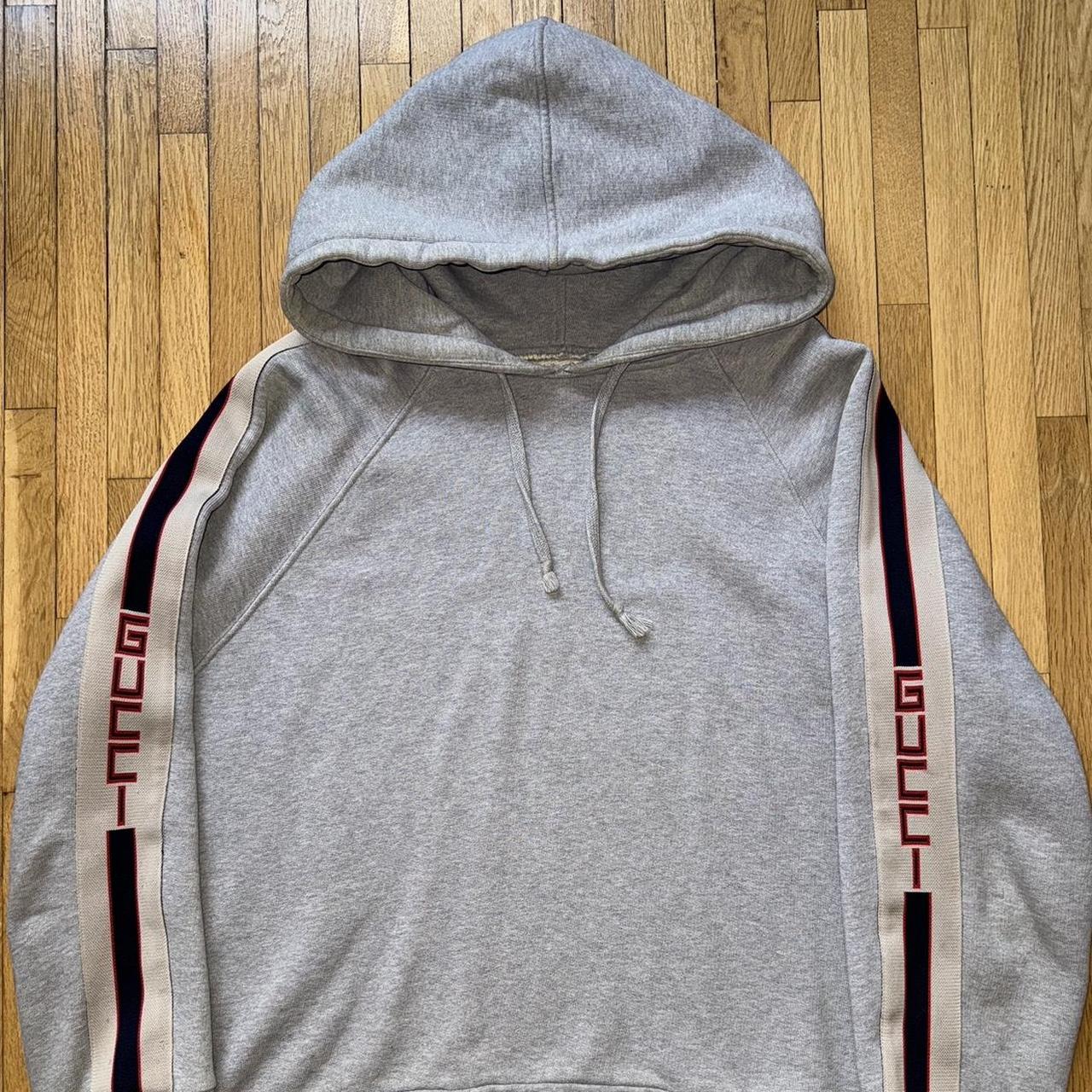 Gucci hoodie size best sale