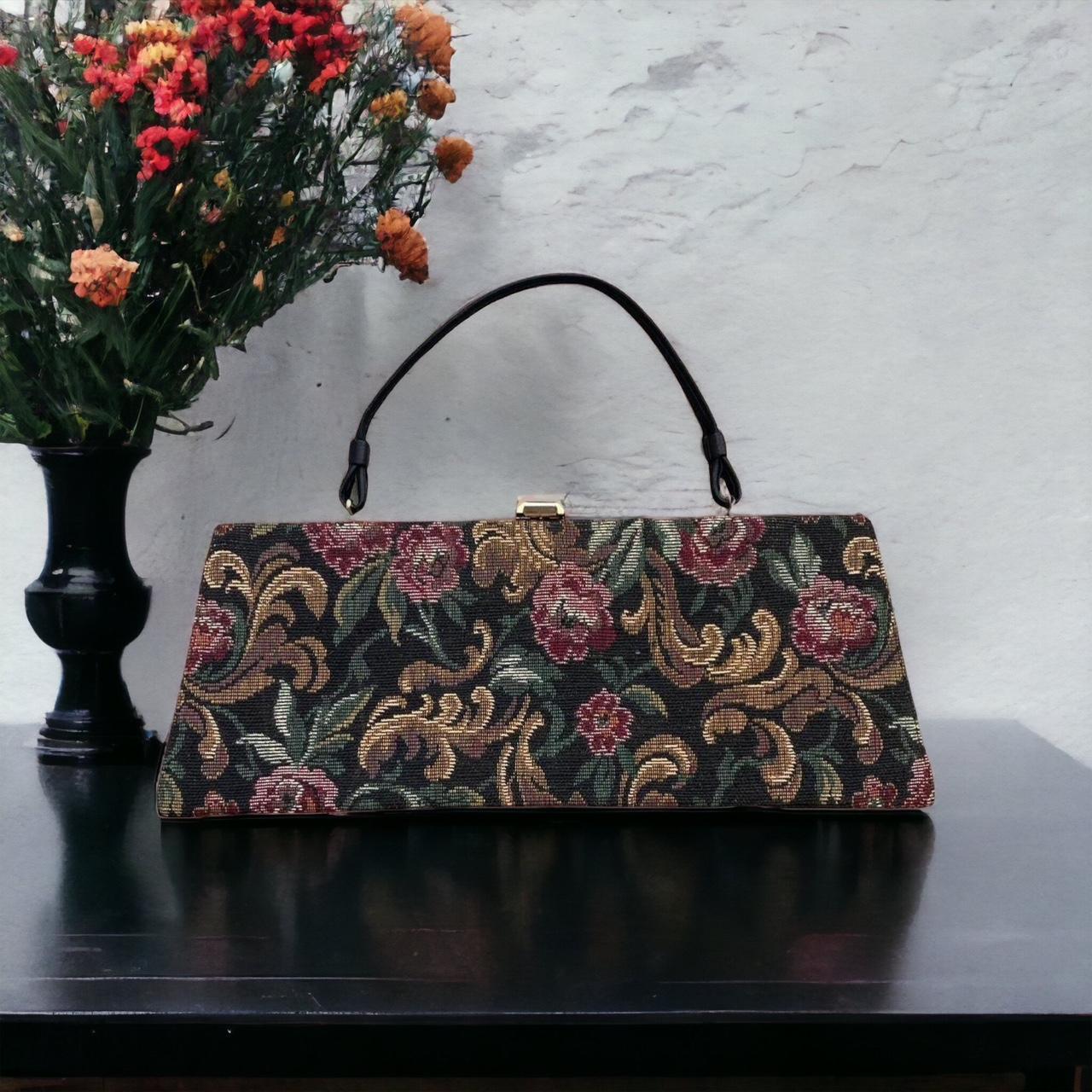 Tapestry discount carpet bag