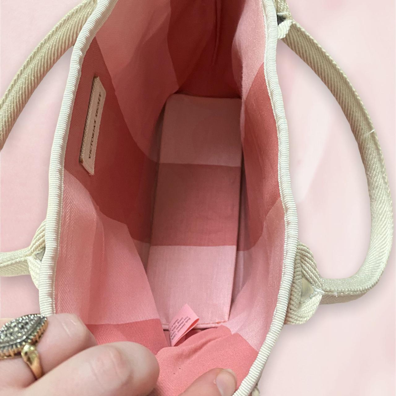 2000s y2k Victoria's Secret canvas handbag with the - Depop