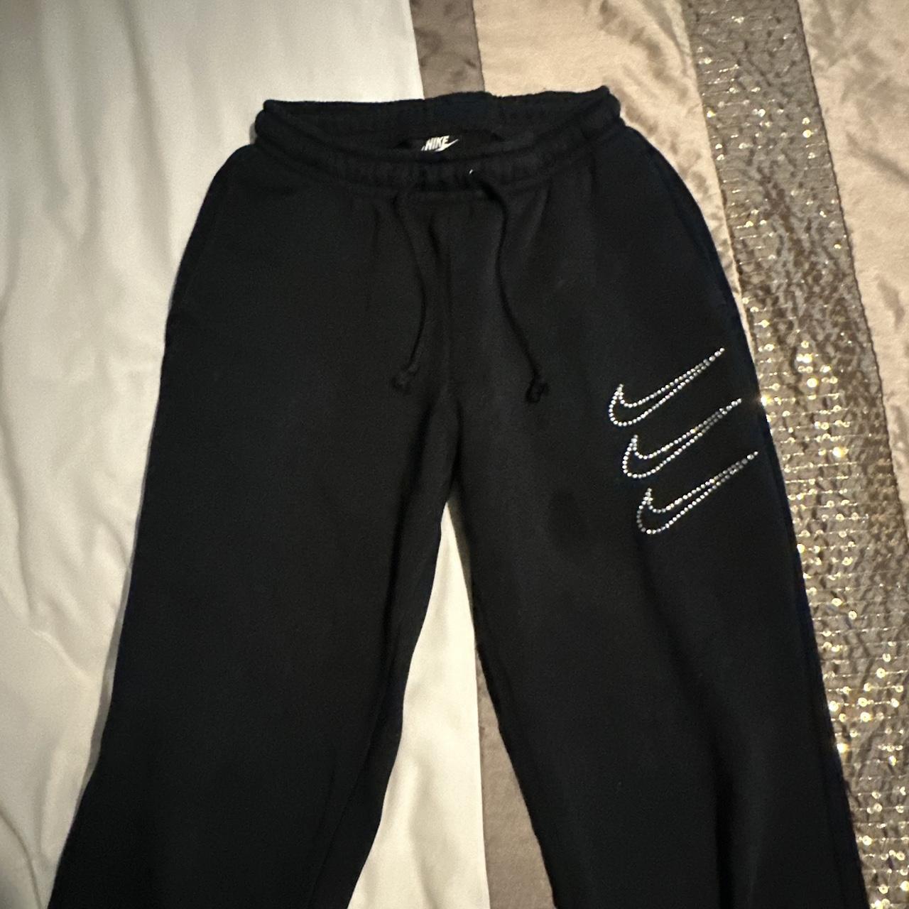 Rhinestone nike sweatpants sale