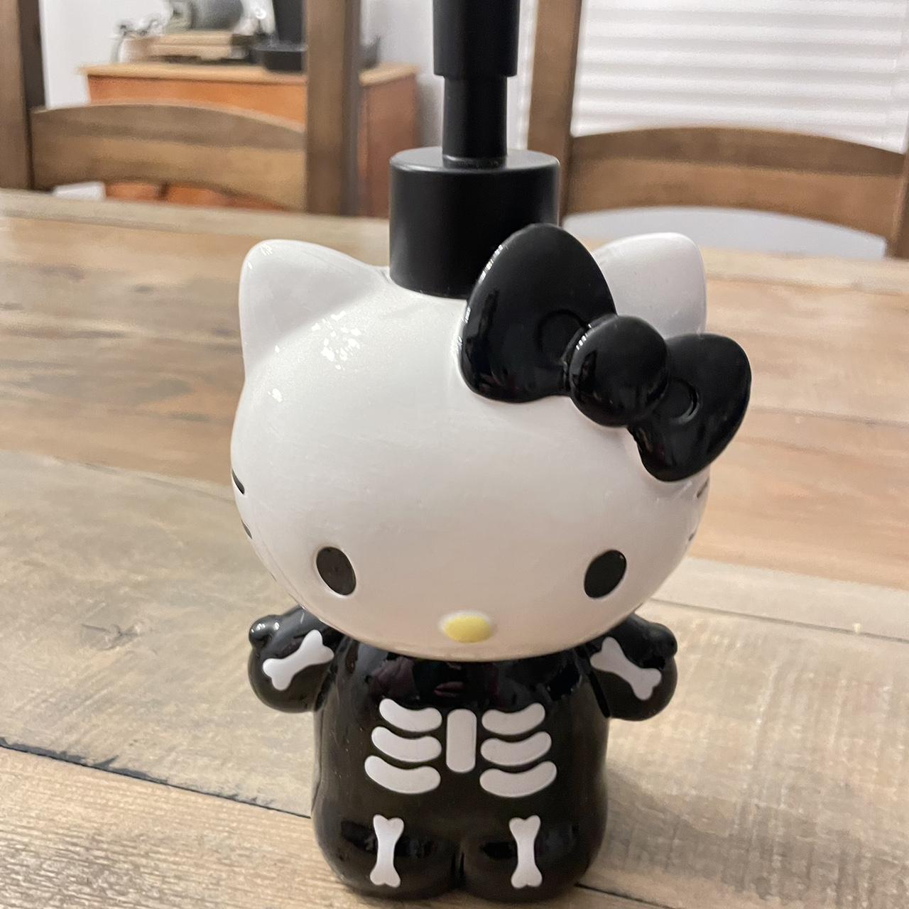 Hello kitty skeleton soap dispenser. Cute for... Depop