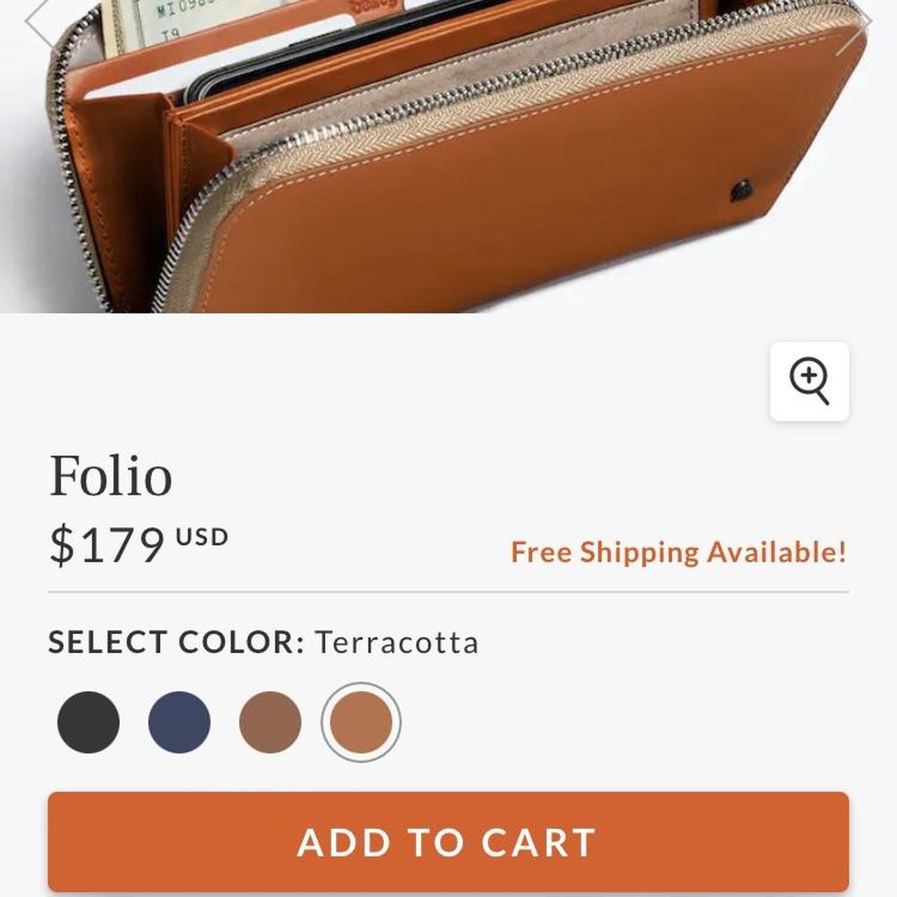 Bellroy Folio Wallet Terracotta