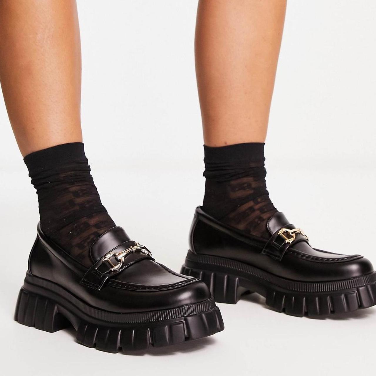 asos wide fit loafers