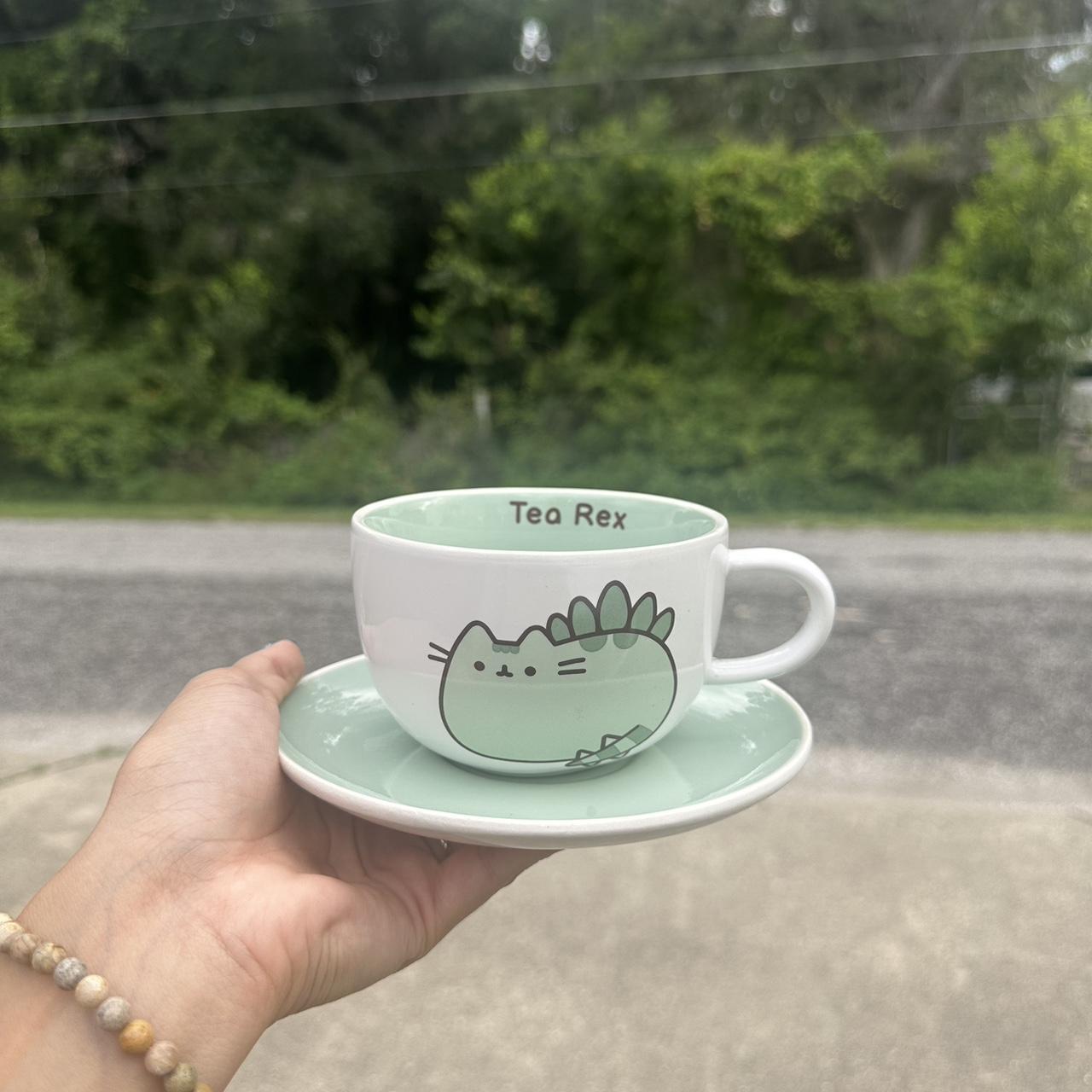 2018 Pusheen Tea Rex outlet Tea Cup and Saucer