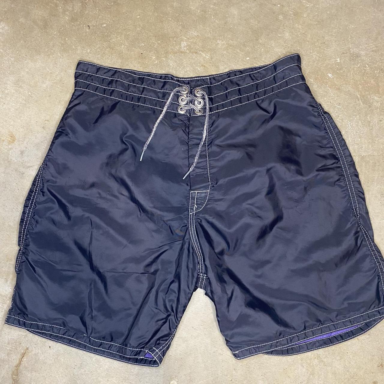 Vintage Birdwell board shorts Black on the outside... Depop