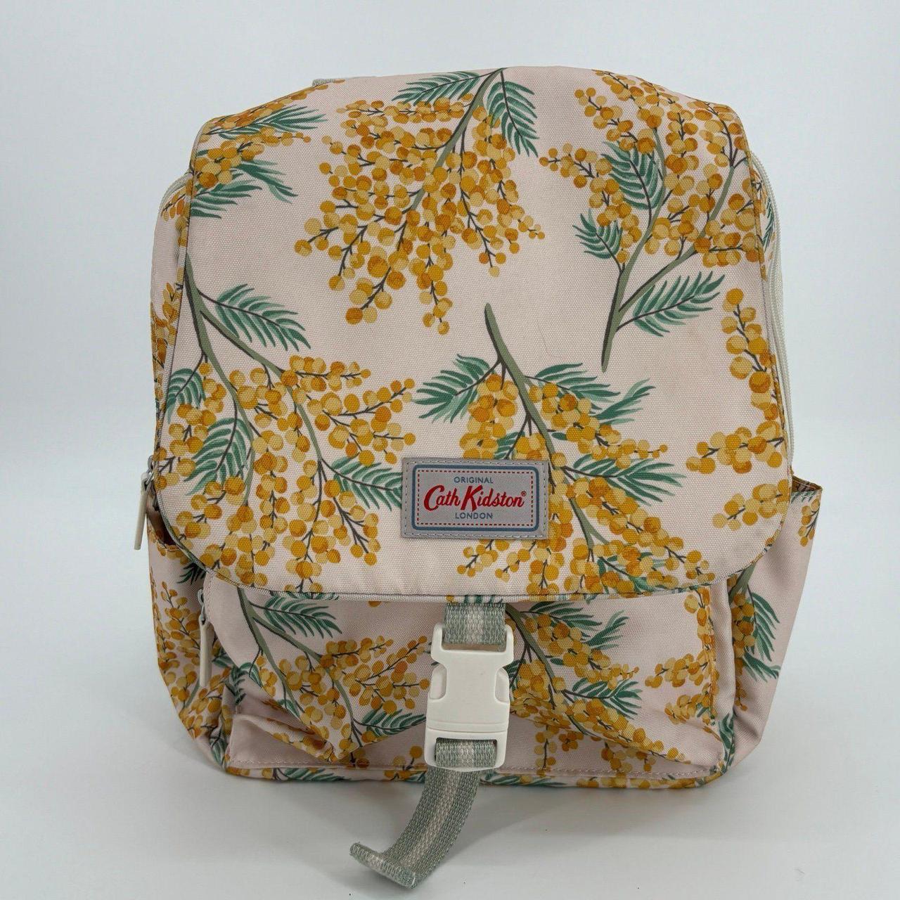 Cath Kidston London buckle backpack in durable. Depop