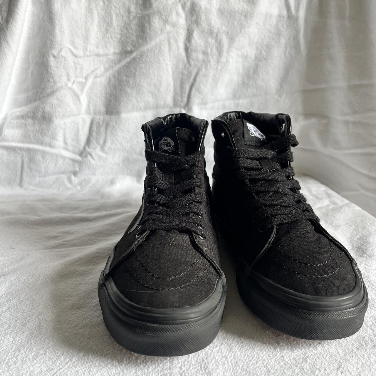 All black vans womens 7.5 hotsell