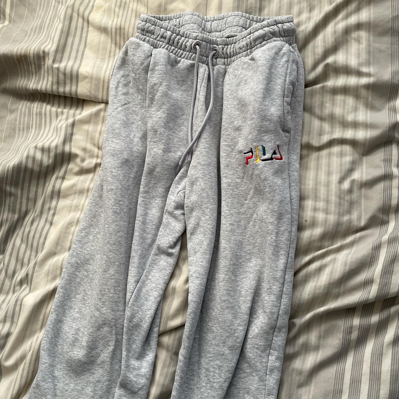 Fila grey outlet sweatpants