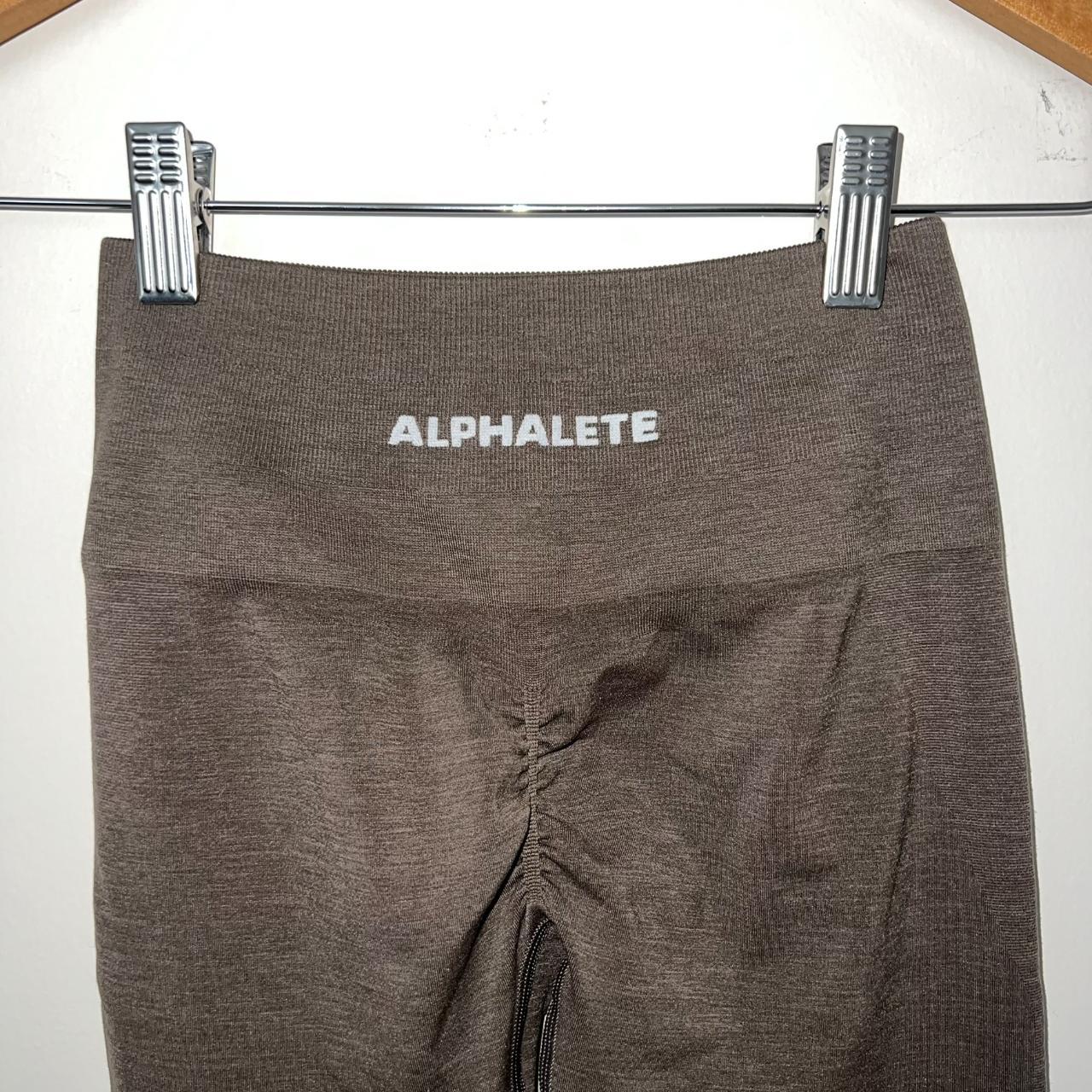 LOOKING for alphalete amplify leggings in black/ jet - Depop