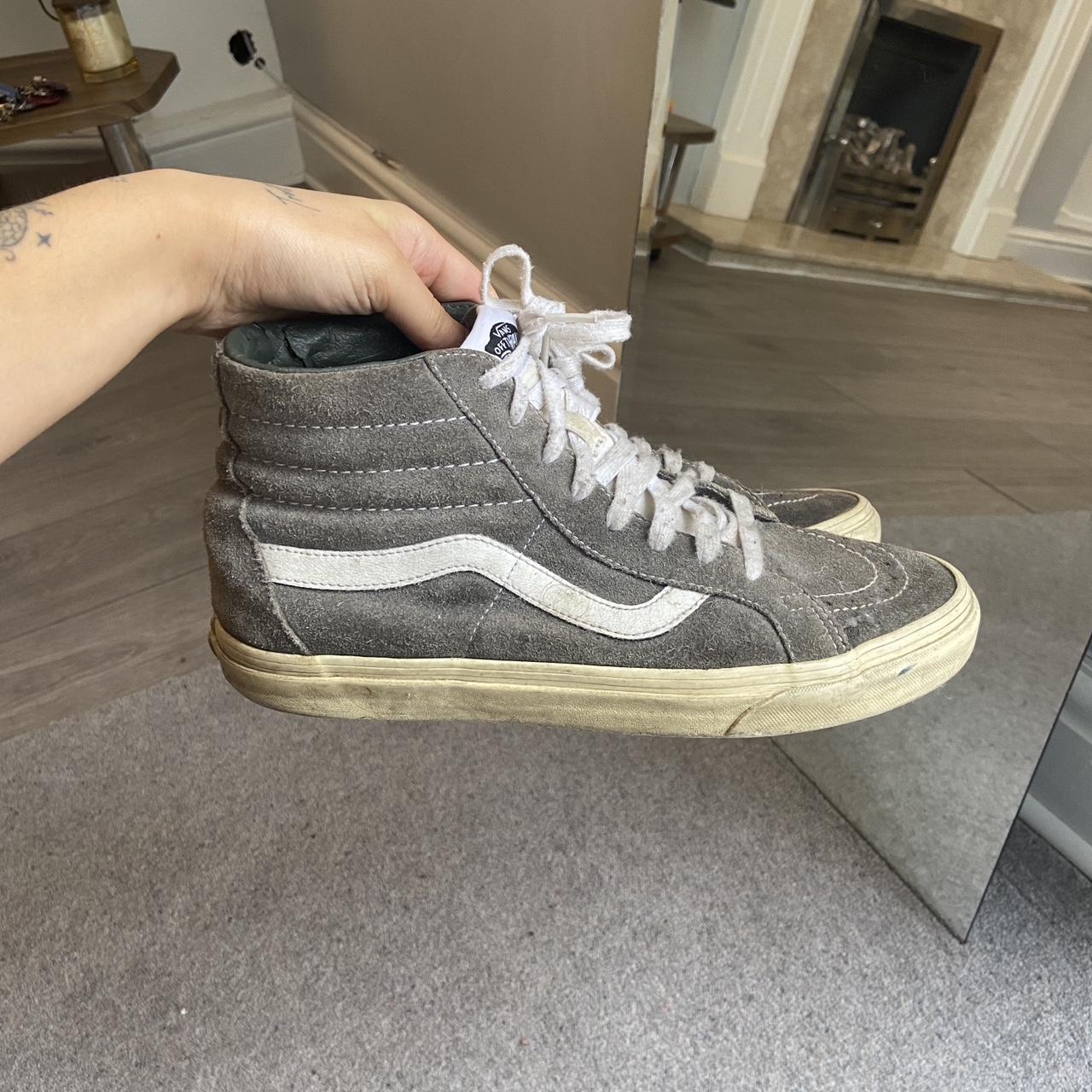 Mens grey vans store size 9