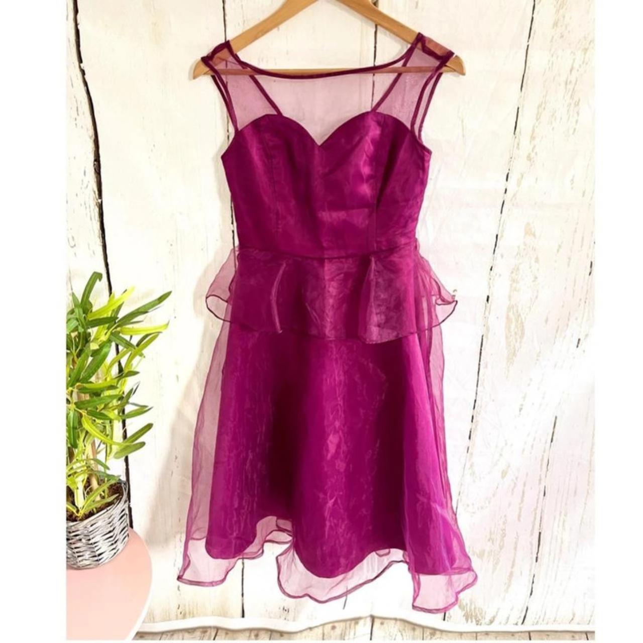 Personal Sale Purple 50s style prom dress with. Depop