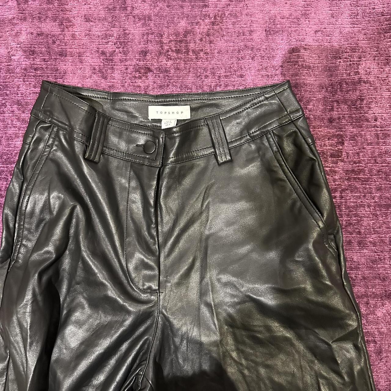 Womens Off-White black Leather Trousers | Harrods UK
