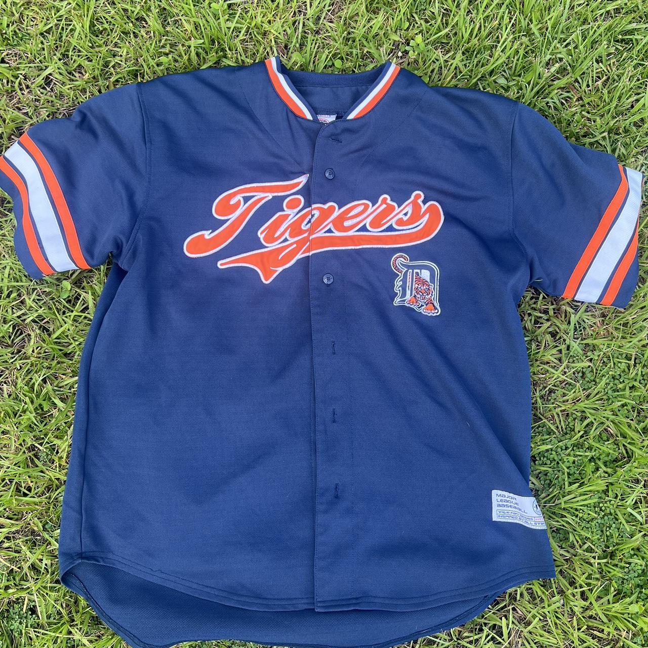 Vintage Detroit Tigers Official Jersey - Genuine - Depop