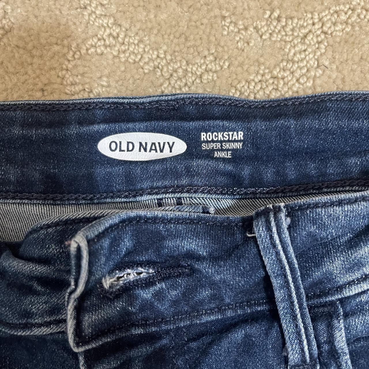 Old Navy Rockstar Jeans - super skinny ankle - - Depop