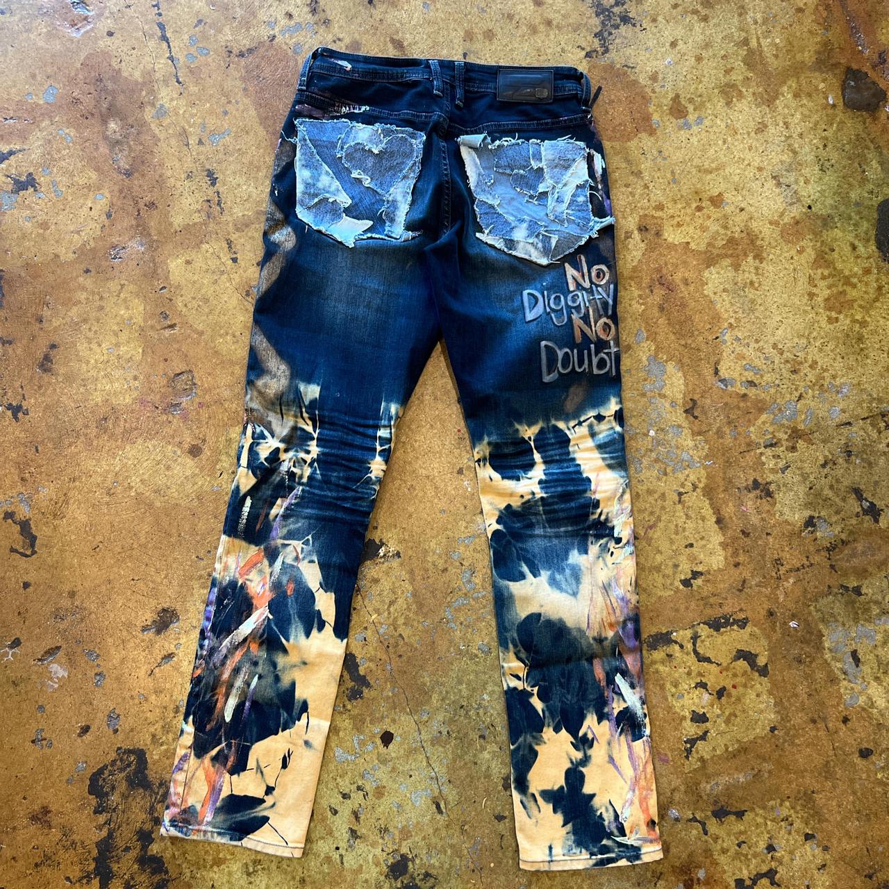 Custom 1of1 outlet Patchwork jeans