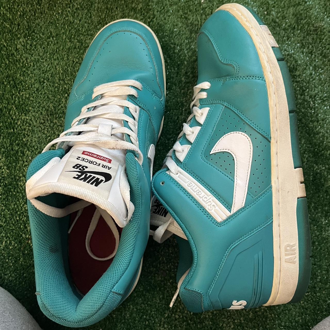 supreme af2 teal