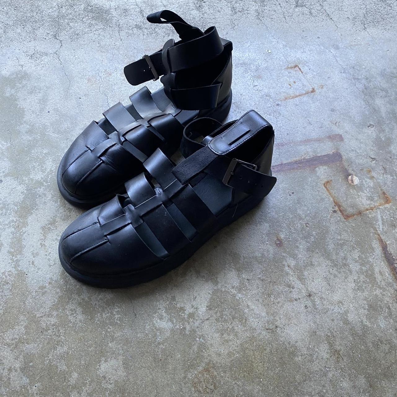 Dr. Marten sandals (Missing left foot strap but... - Depop