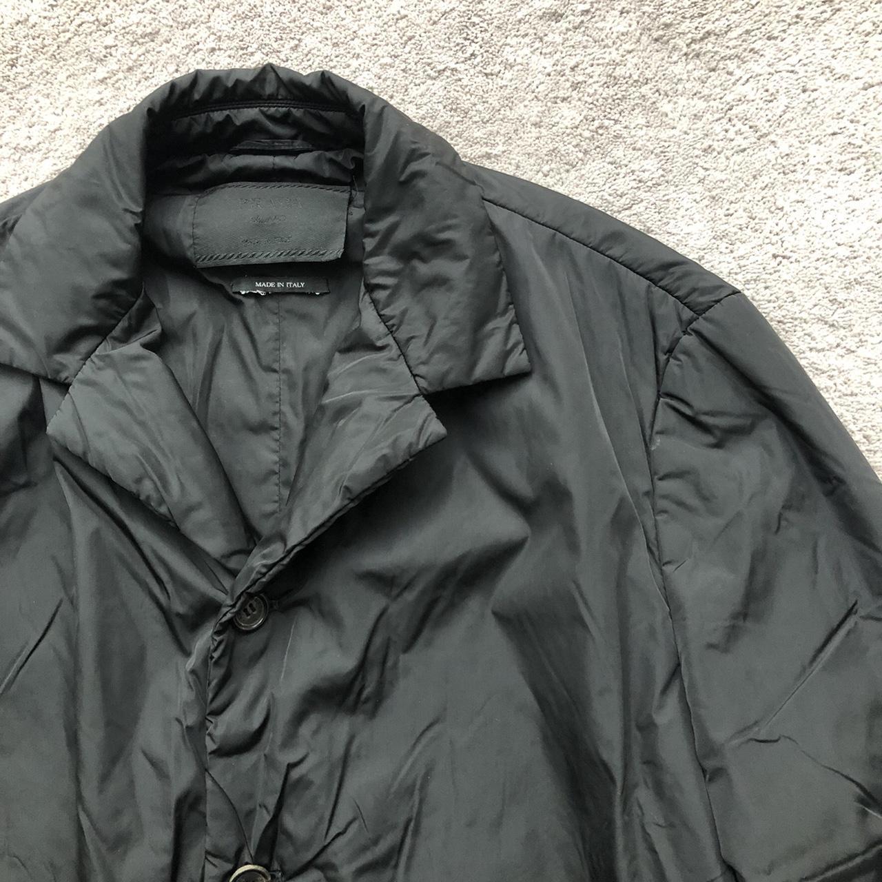 Prada Overcoat Down Puffer Jacket -Size small, can... - Depop