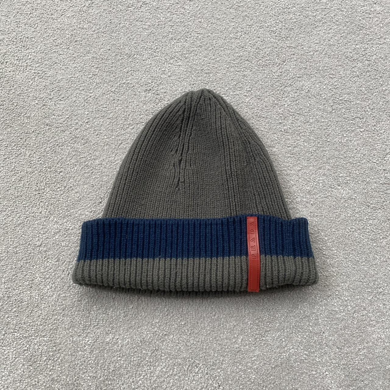 Prada beanie discount navy