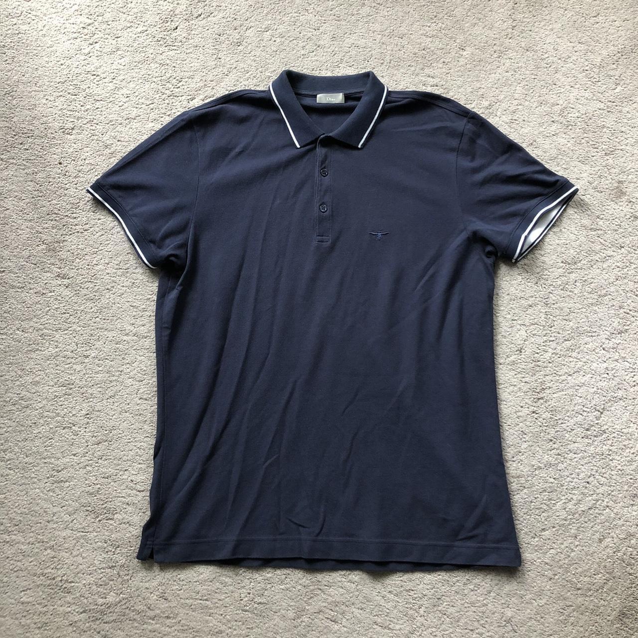 Dior Homme Bee Polo Shirt Fits a large extra large. Depop