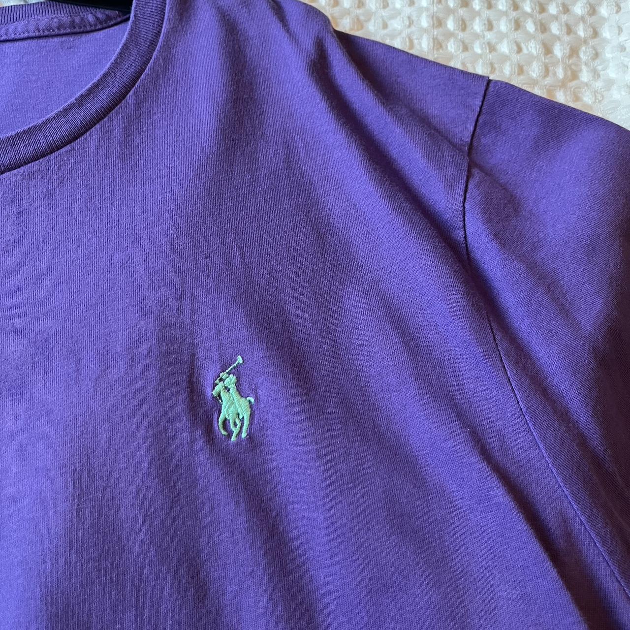 Men’s purple Ralph Lauren t shirt. Size XL.... - Depop