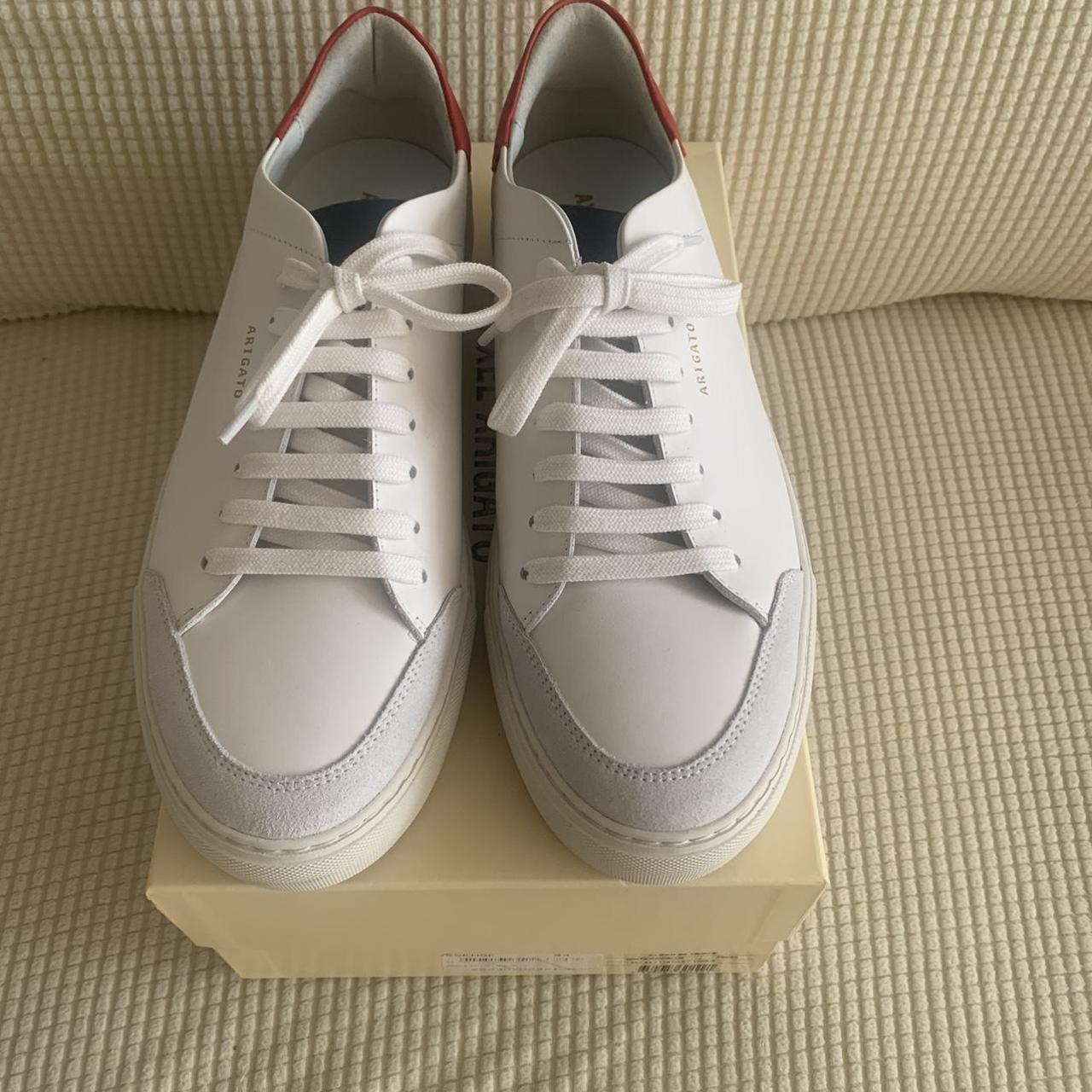 AXEL ARIGATO White clean 90 triple sneakers Depop