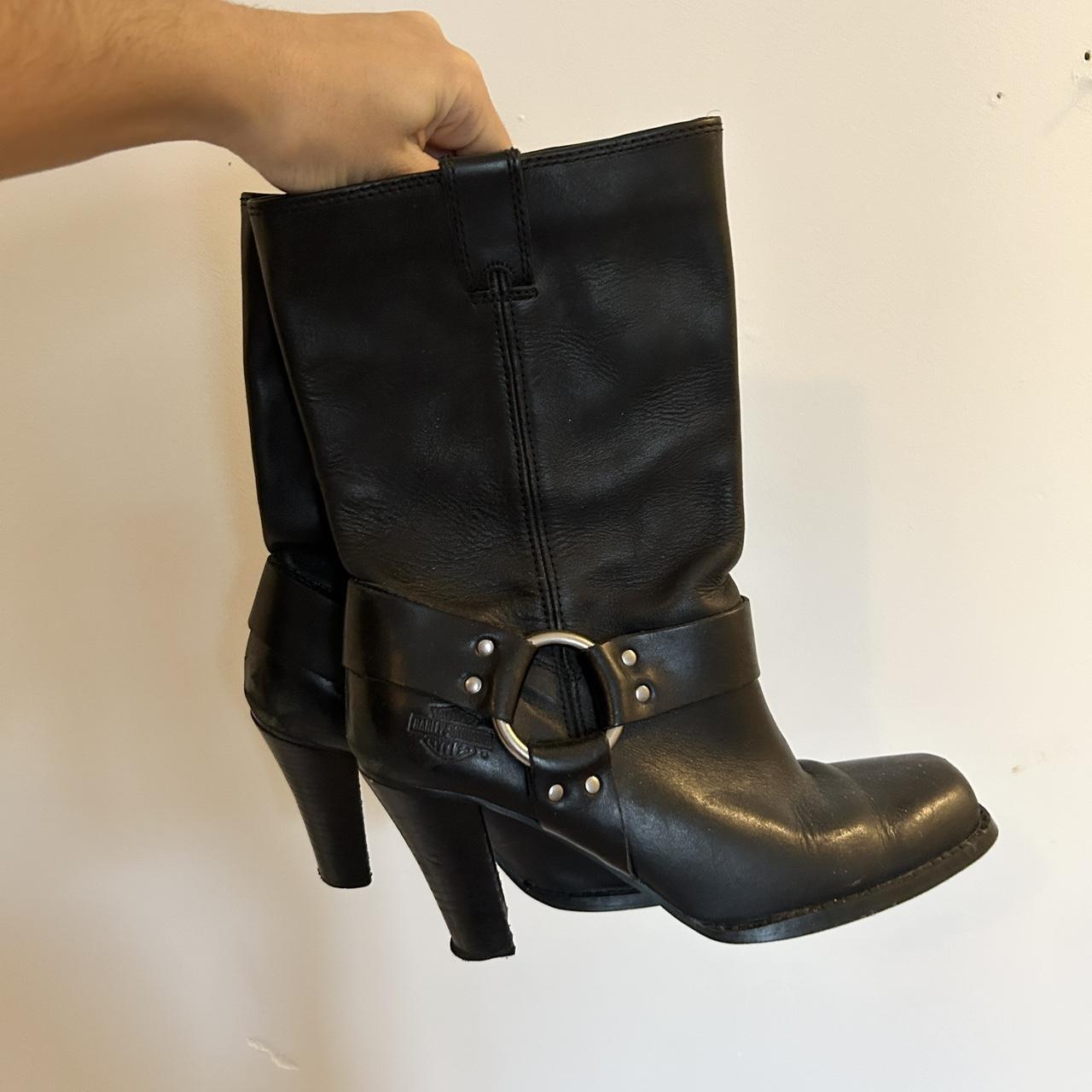 girl harley boots