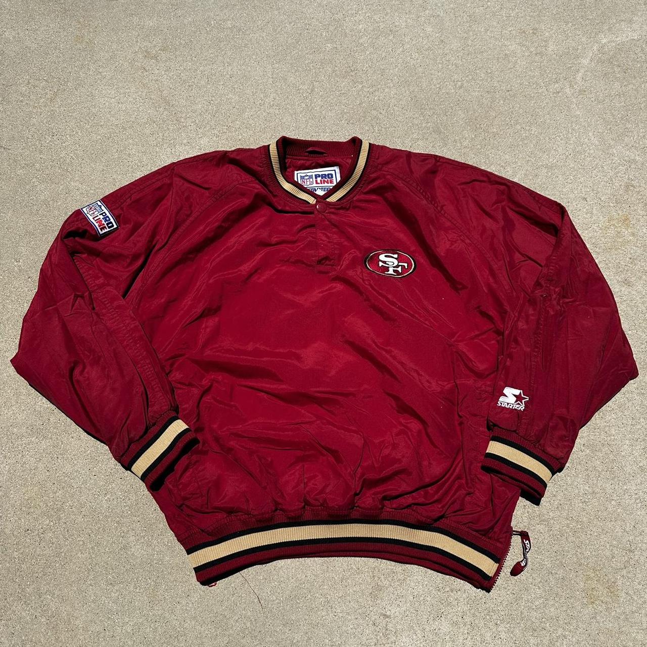 vintage starter 49ers jacket