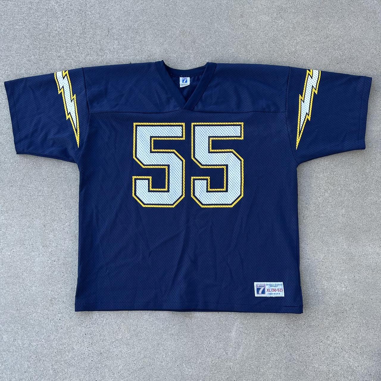 LT jersey baby blue chargers size 2xl #chargers - Depop